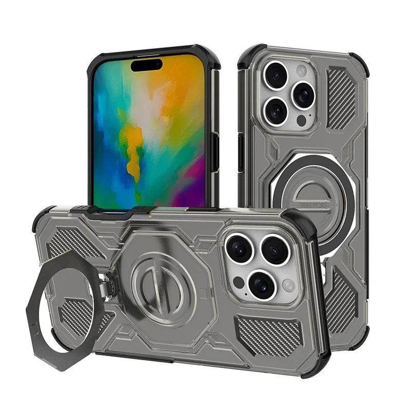 Magnetic Anti-Shock Full Protection Mobile Phone Case for iPhone 17 ProMax/16/15