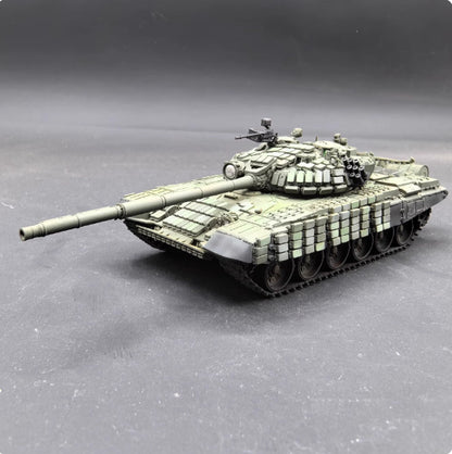 3D Printed Model 1/72 Russian T72B1 Tank Model Finished Product
