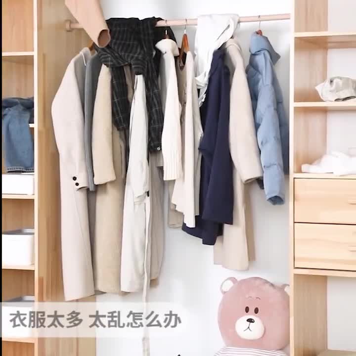 10 piece transparent hanging clothes dust cover, washable dustproof suit cover