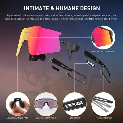 Lightweight Climbing Hiking Sunglasses Polarized Cycling Glasses Goggles Skiing