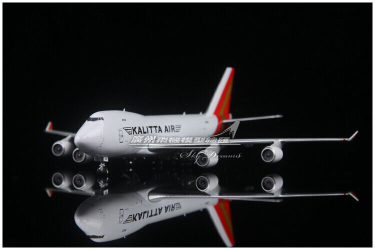 1:400 Phoenix Kalitta Air BOEING 747-400 Passenger Airplane Diecast Plane Model