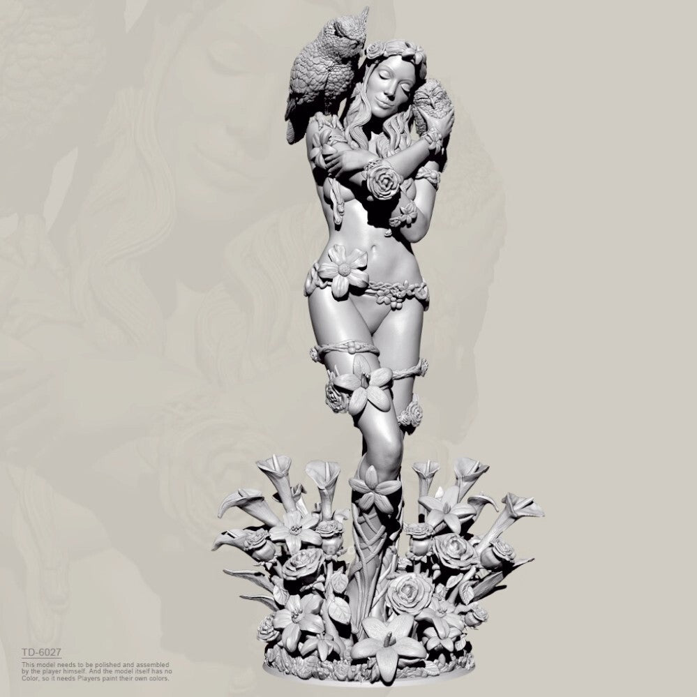 1/24 resin figure model kit Dryad 3D Printing Unassembled Unpainted