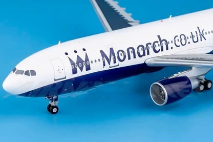 1:200 JC Wings Monarch AIRBUS A300-600R Passenger Aircraft Diecast Plane Model