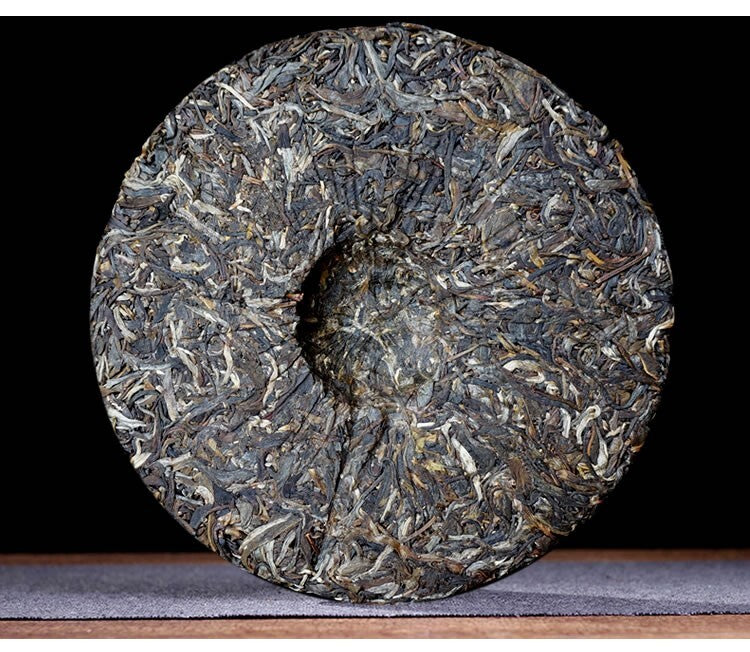 2014 CHINATEA Bulang Peacock Pu erh Tea Cake,Yunnan RAW Pu'er Puer tee 中茶布朗,357g