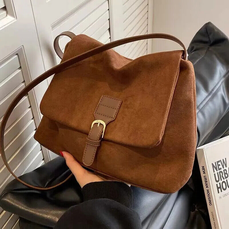 Bag Women 2023 Suede One Shoulder Crossbody Bag