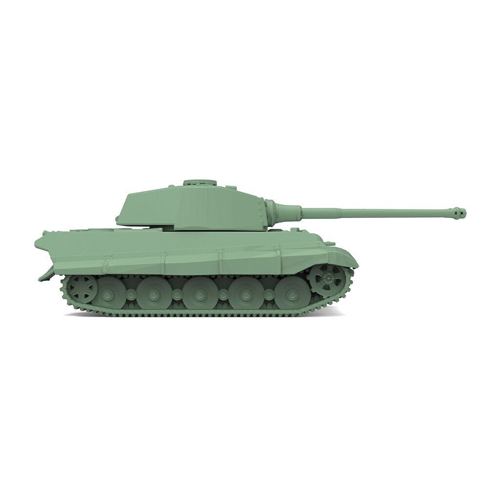SSMODEL SS160938 1/160 Military Model Kit German King TigerH Heavy Tank