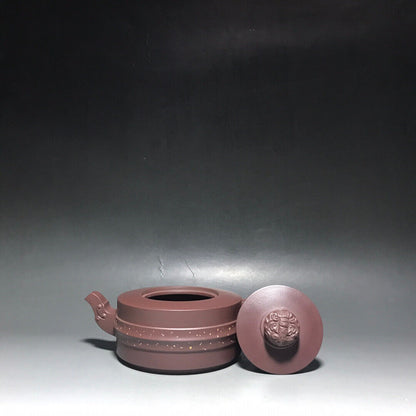 Chinese Yixing Zisha Clay Handmade Exquisite Teapot（汉韵 底款：如图）