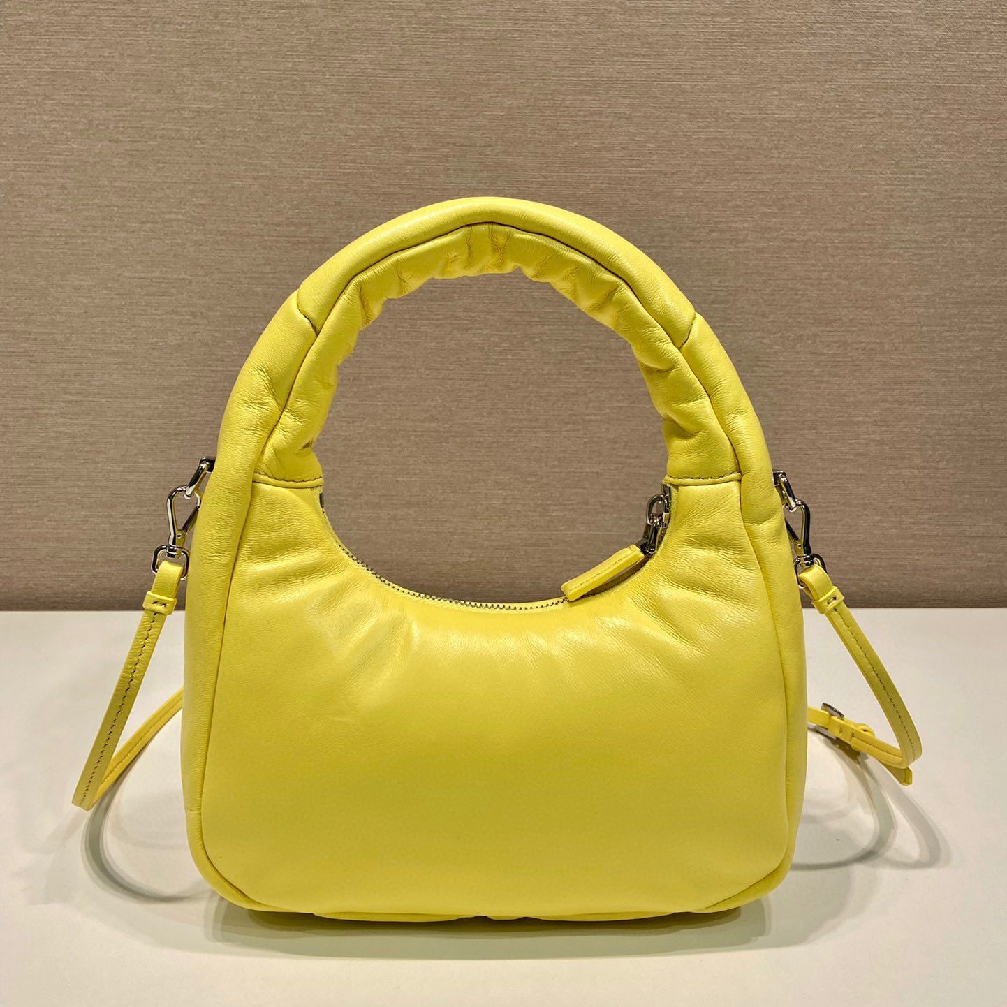 Luxury One Shoulder Handbag Mini Sheepskin Underarm Bag Wallet Crossbody Purse