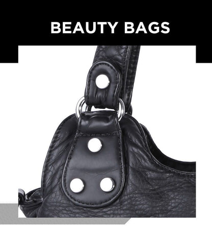 Handbag Small Synthetic Shoulder Bag Soft Hobos Messenger Satchel Pockets Purse