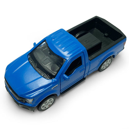 1:36 Ford F-150 Pickup Truck Toy Diecast Model Car Toy Car Boys Toys Matte Blue
