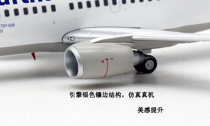 1:200 JC Wings Lufthansa BOEING 737-500 Passenger Plane Diecast Aircraft Model