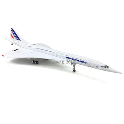 1:200 Scale 1976 Concorde Air France Aircraft Airplane Metal Diecast Plane Model