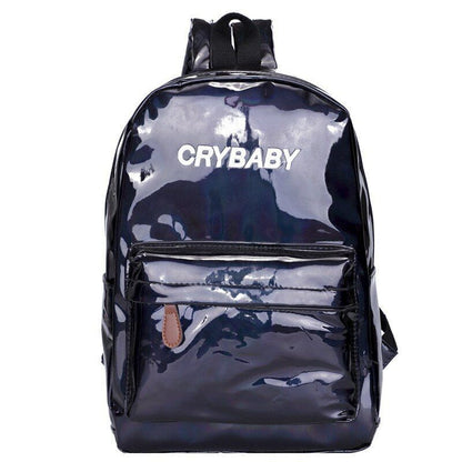 Hip Bag Girl's Women Backpack Shoulder Bag PU Leather School Rucksack Street