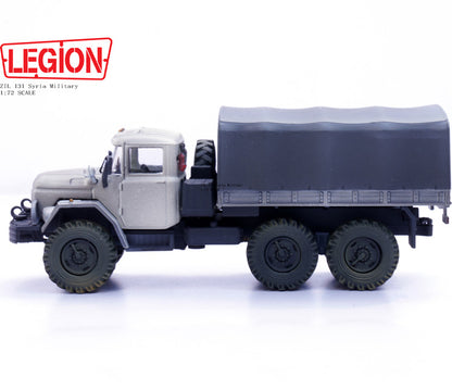 PANZERKAMPF 1/72 Russian ZIL-131 Military Truck Model Syrian Army Blue