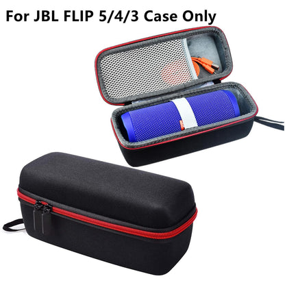 Double Zipper Carry Storage Bag Travel Case For JBL FLIP 5/4/3 Bluetooth Speaker