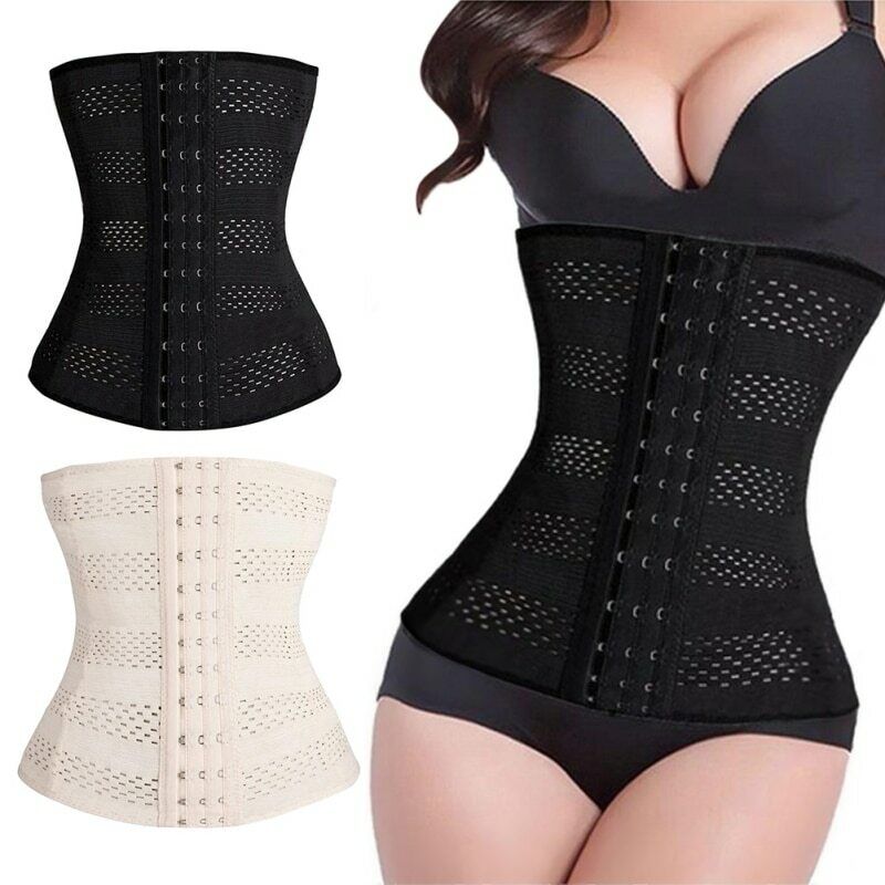 Body Shaper High Waist Slimming Women Trainer Cinchers Polyester Slim Shapewear