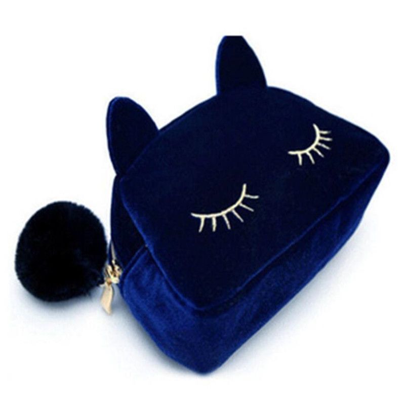 Cartoon Print Toiletry Bag Storage Case Travel Makeup Pouch Organizer Cosmetic