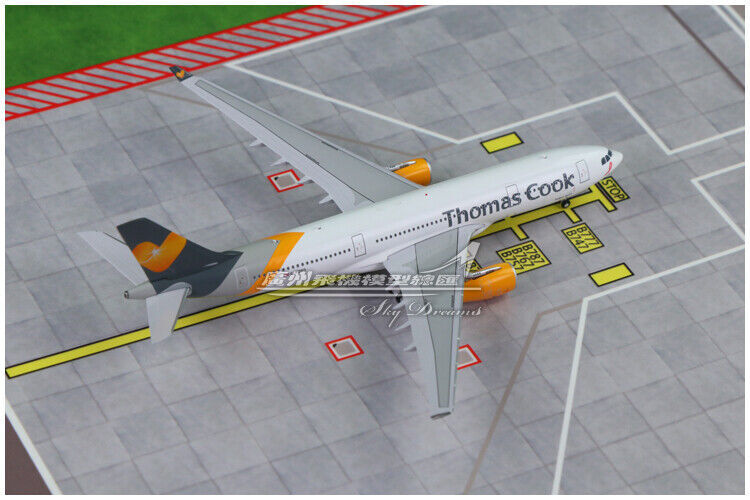 1:400 JC Wings Thomas Cook AIRBUS A330-200 Passenger Airplane Diecast Model