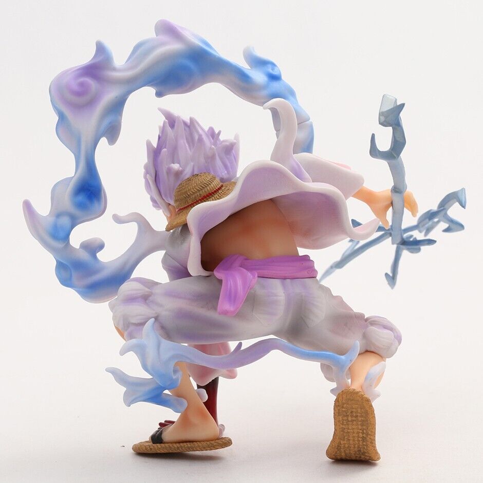 One Piece Gear 5 Sun God Nika Luffy PVC Action Figure Toy Statue Model Doll Gift