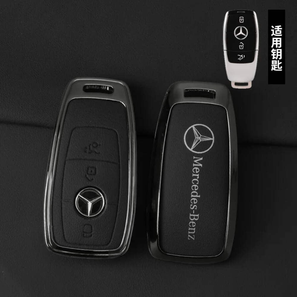 Leather Car Key Case – Premium Full-Cover Protection