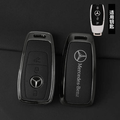 Leather Car Key Case – Premium Full-Cover Protection