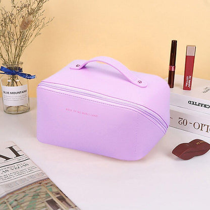 Makeup Bag Cosmetic Toiletries Organizer Traveling Waterproof Storage Case Purse