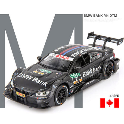 1/32 Scale BMW M4 DTM Racing Car Diecast Model Car Toy Vehicle for Kids Gifts