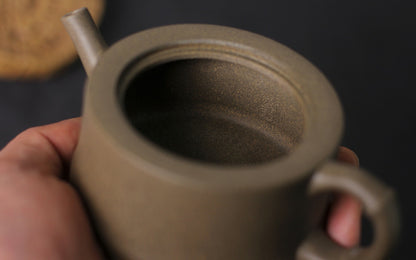 180cc chinese Yixing Handmade Zisha teapot QingDuanClay ZhuJie Gongfu Hu Tea Pot
