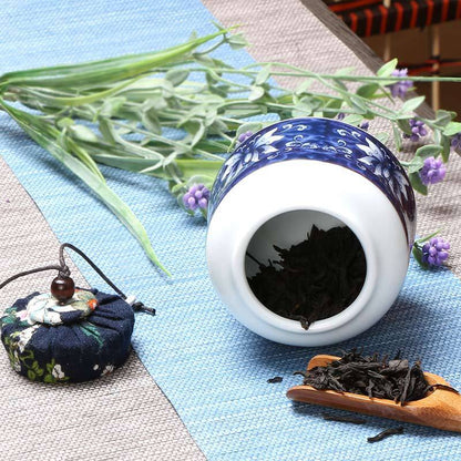 Complete Tea Set Blue-and-white Porcelain Tea Pot Gaiwan Matching Cup Filter Net