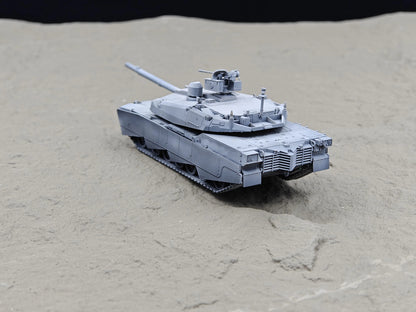 1/72/87 US New Generation Abrams-X Main Battle Tank Resin Model Kit 3D Printed