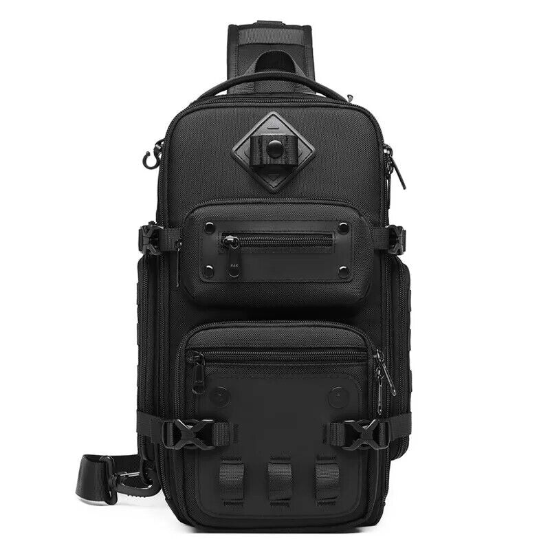 Men's Chest Bag Outdoor Tactical Crossbody Bag Sports Bag Man Shoulder Bag