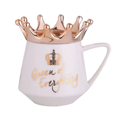 Ceramic Mug Coffee Mug Milk Cup Spoon Lids Coffee Tea Cup Water Mugs