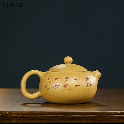 Buddhism Classic Tea Pot Purple Clay Xi Shi Teapots Ore Kettle Hole Filter