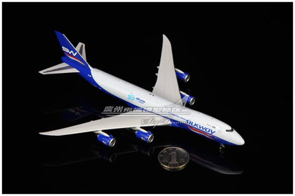 1:400 Phoenix SILKWAY BOEING 747-8F Airfreighter Diecast Aircraft Plane Model