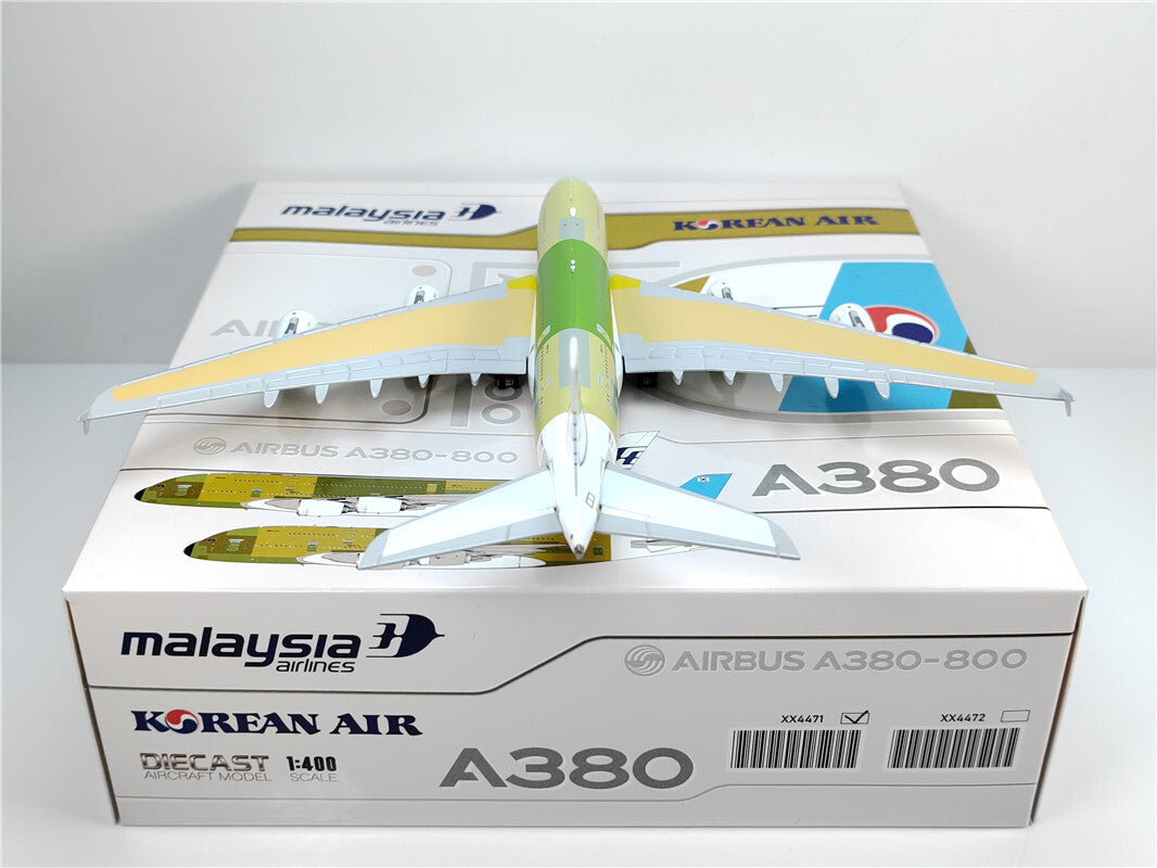 1:400 JC Wings malaysia airlines A380 Passenger Airplane Diecast Aircraft Model