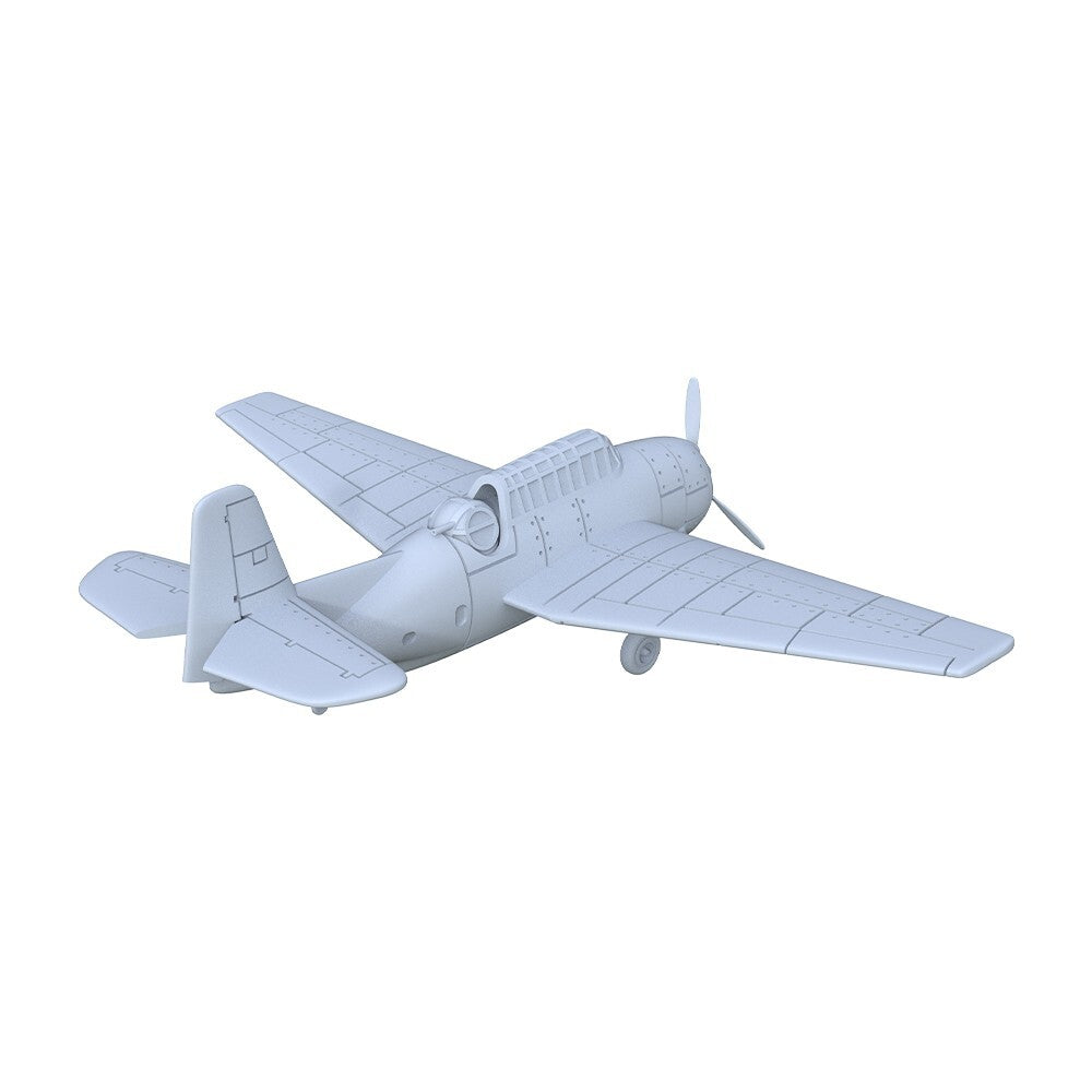 Yao's Studio LYR200239A 1/200 Military Model Kit USN TBF-1C Avenger Touch Down