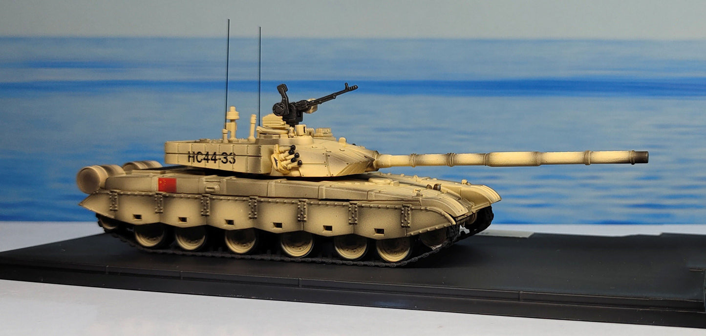FLOZ China's 99 main battle tank in Northwest Desert painting 1/72 DIECAST MODEL