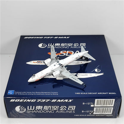 1:400 JC Wings SDA BOEING B737MAX8 Passenger Airplane Diecast Aircraft Model