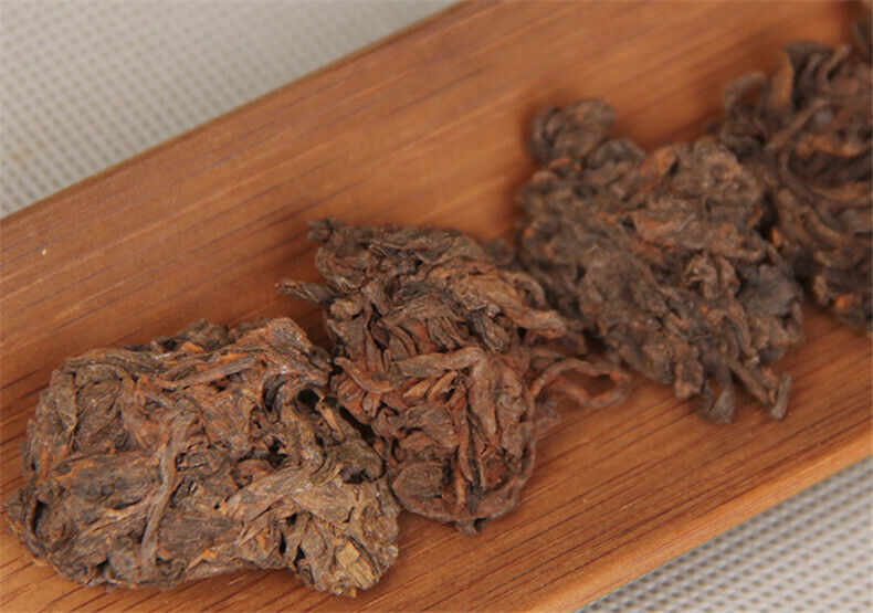 Natural Puer Tree China Golden Bud Fully Fermented 10Year Old -