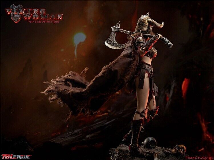 1/6 Scale TBLeague PHICEN Viking Woman Action Figure Soldier