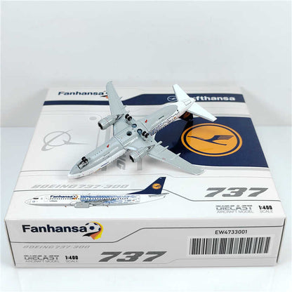 1:400 JC Wings Lufthansa BOEING B737-300 Passenger Airplane Diecast Model