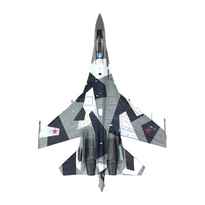 1/100 Alloy Russian SU35 Fighter Model Airplane Model Airplane with Stand