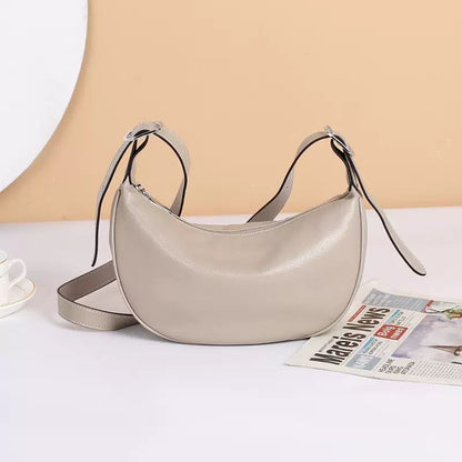 Dumpling Bag Crossbody Large Niche Authentic Leather Tactile Feel Shoulder Purse