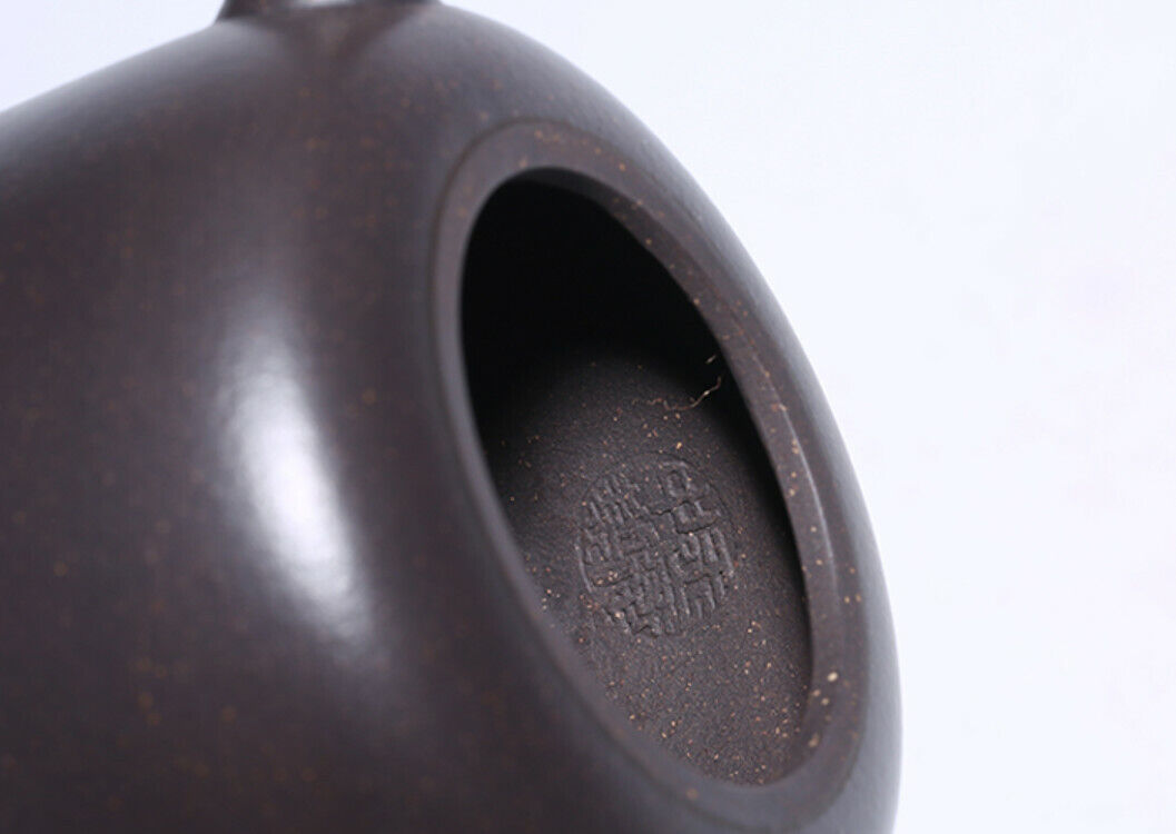 230cc Handmade Purple Sand Tea Pot in Yixing, China, Purple Clay Mansheng Gongfu Tea Pot-