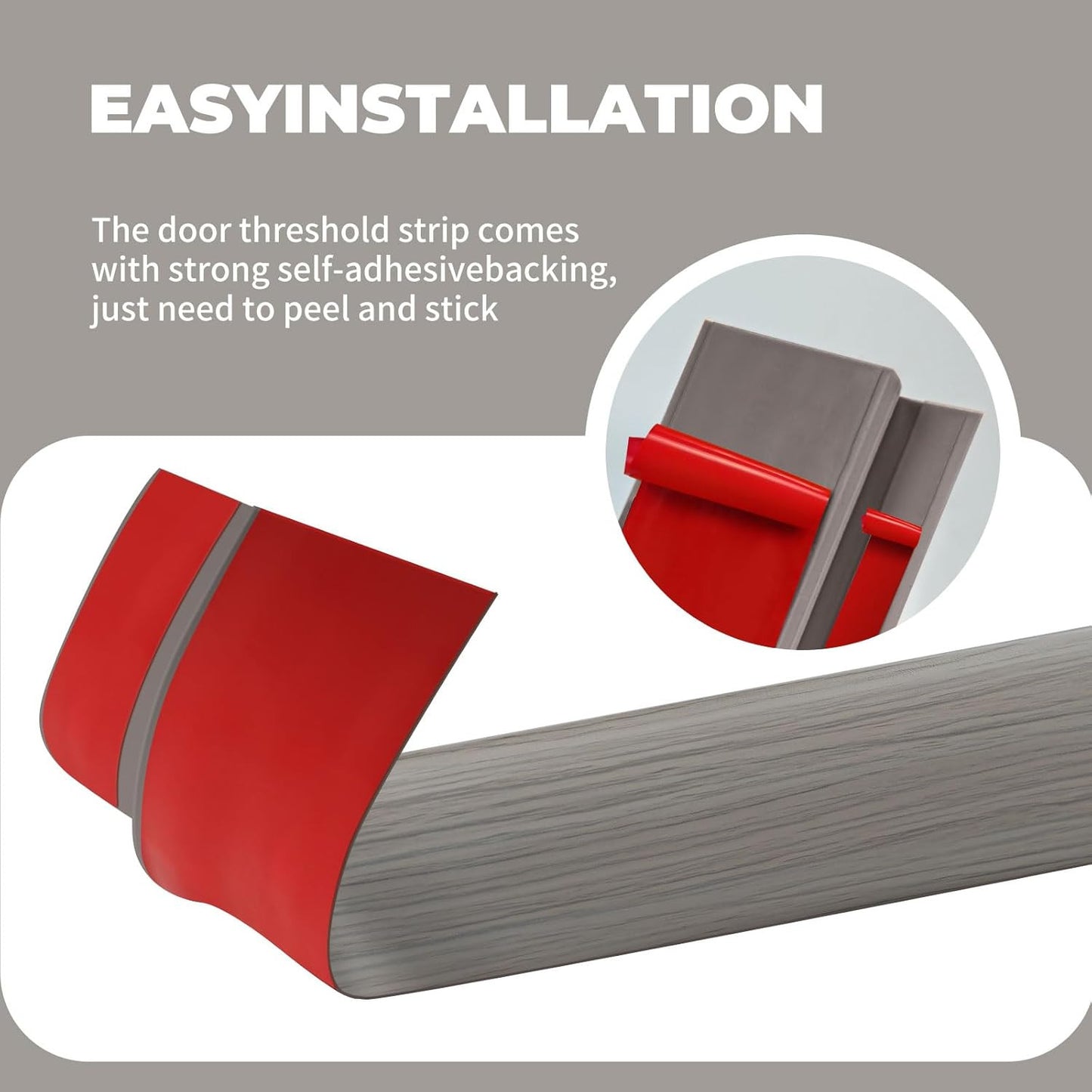 Door-Threshold Floor-Transition-Strip 36 Inch, 0.4'' Rise Thresholds Ramps for D