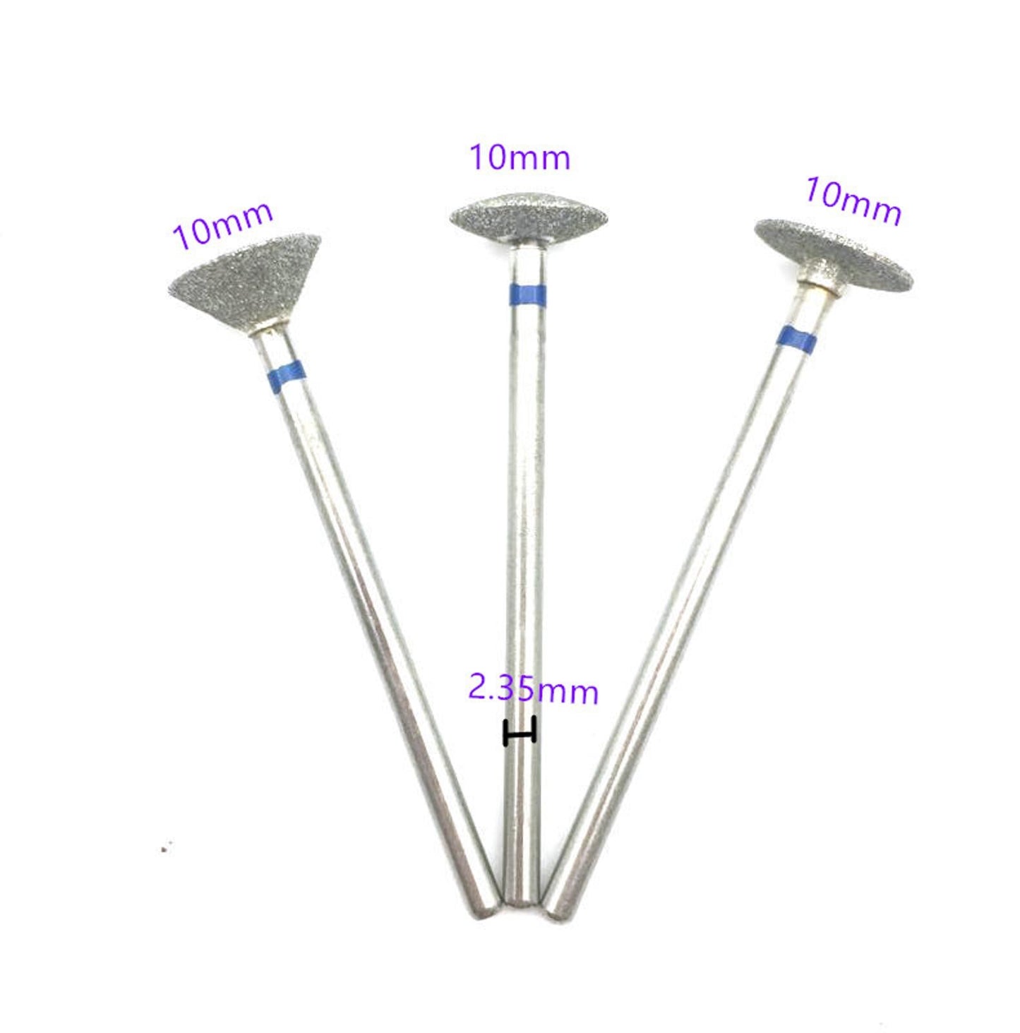 3Pcs Electric Nail Drill Machine Grinding Head Dead Skin Remover Pedicure Tool*