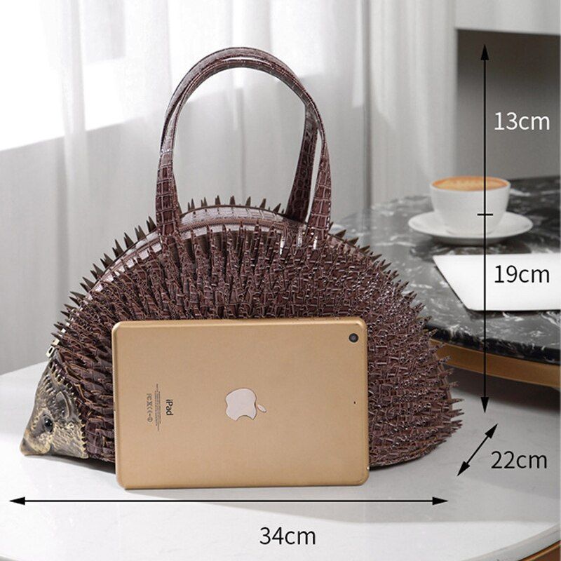 Personalized 3d Hedgehog Bag Fashion Handbag Crossbody Purse Women Shoulder Bag