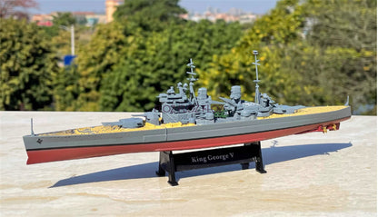for AMER King George V Battleship Cruiser 1:1000 ship Pre-built Model