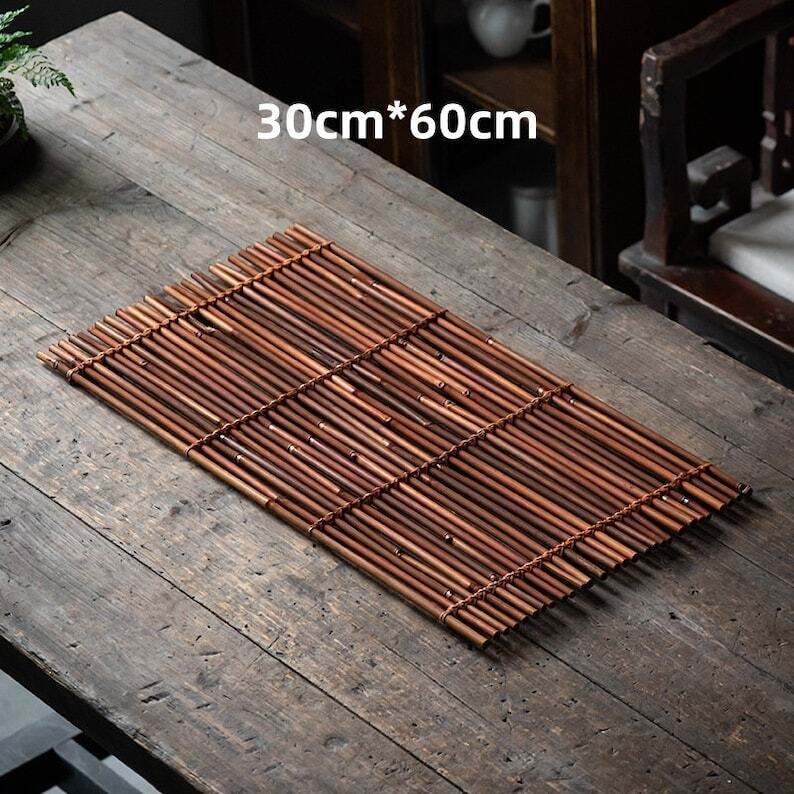 Handmade Bamboo Tera Mat|Tea Coasters|Tea Cushion|Tea Table|Tea Accessories