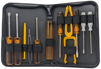 12 Piece Computer & Electronics Toolkit - IC Inserter/Extractor, Screwdrivers
